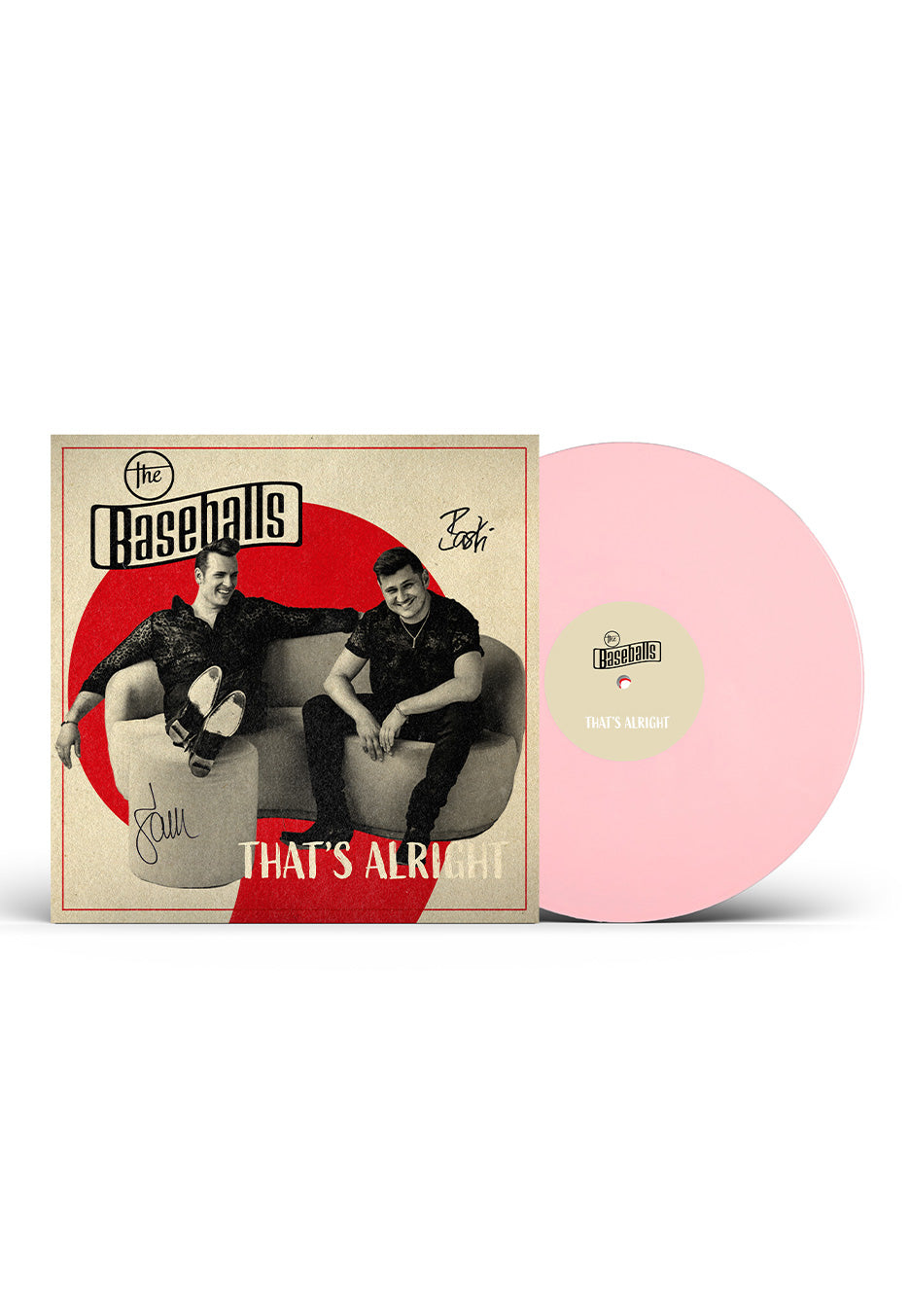 The Baseballs - That's Alright Ltd. Deluxe Signed Pink - Colored Vinyl | Neutral-Image